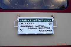 Vlak po Báňské dráze