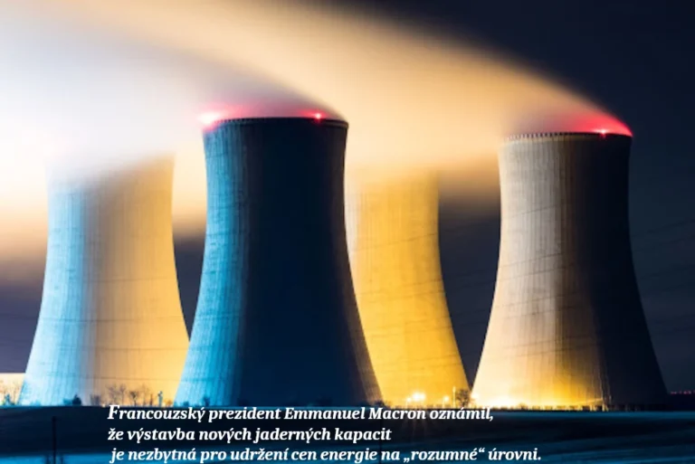 Francie postaví nové jaderné reaktory