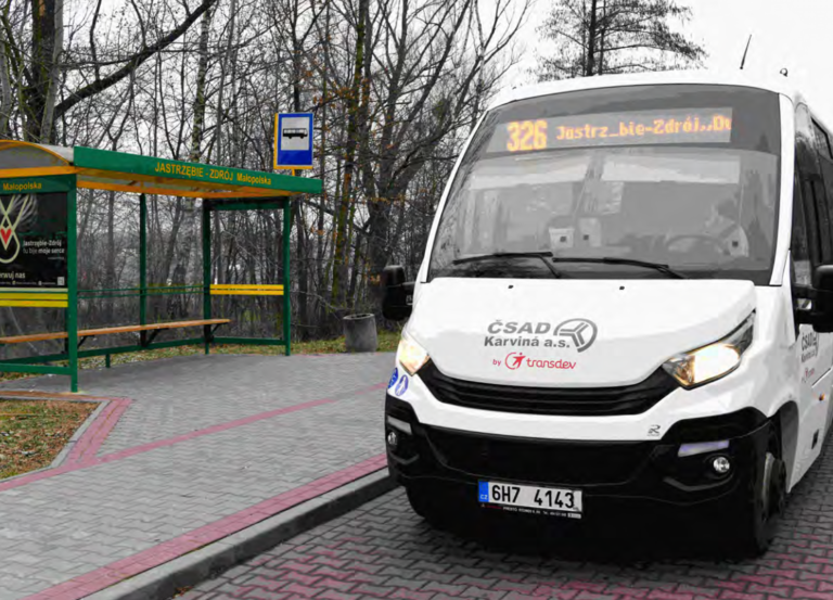 Mezinárodní autobusová linka  opět vyjíždí i díky Nadaci OKD