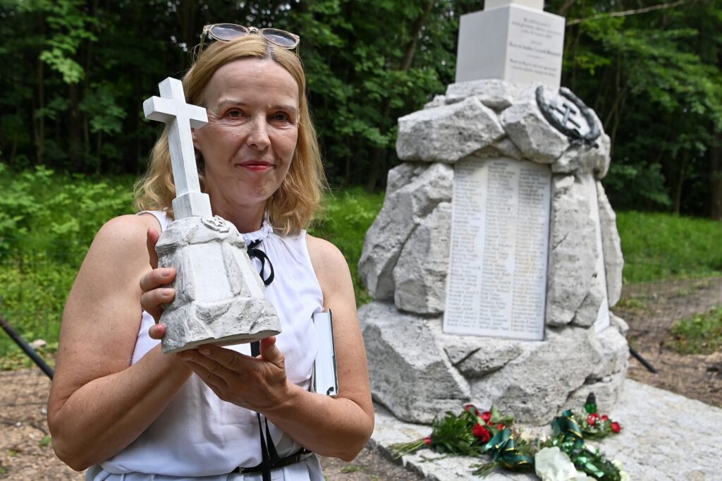 Spisovatelka nechala opravit pomník důlního neštěstí
