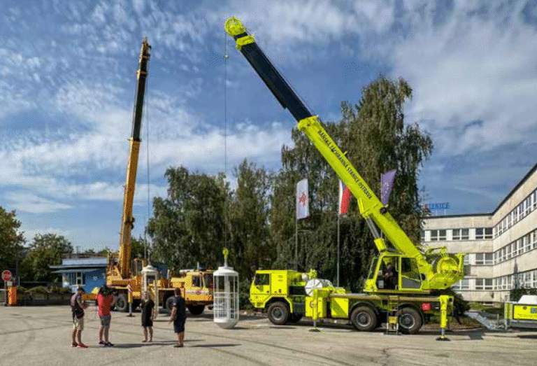 Hlavní báňská záchranná stanice  Ostrava pořídila nový havarijní  stroj za 20 milionů korun