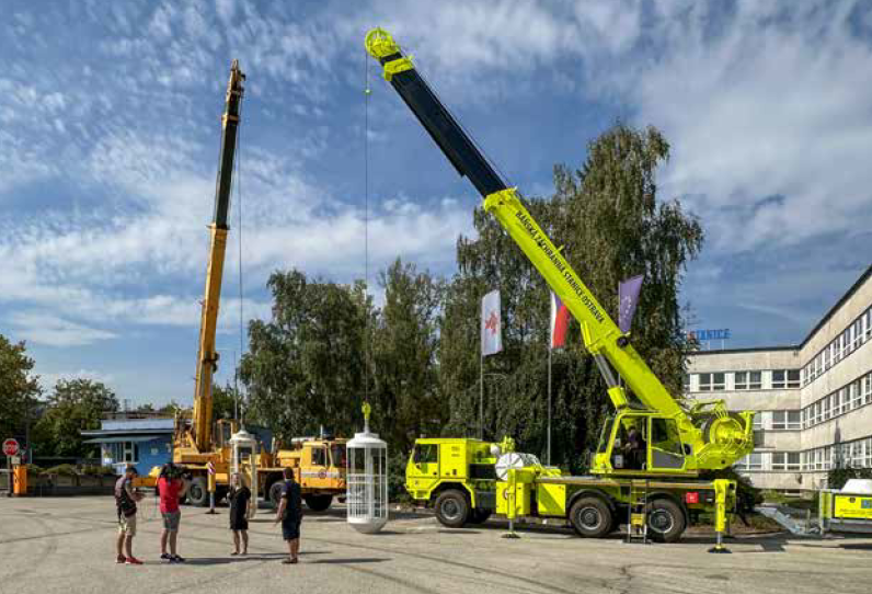 Hlavní báňská záchranná stanice  Ostrava pořídila nový havarijní  stroj za 20 milionů korun